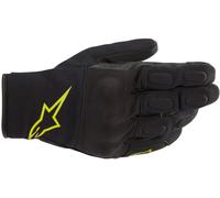 Alpinestars S Max Drystar Waterproof Motorcycle Gloves, black-yellow, size 3XL for Men