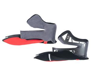 alpinestars S-R10 regular fit cheek pad set unisex Solid, 30MM