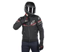 Alpinestars Sector V2 Tech Hoodie MC Jacket Black/RedXXL Black,Red