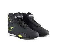 Alpinestars Sektor MC Shoes Black/Yellow Fluo41 Black,Yellow Fluo