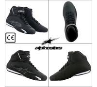 Alpinestars Sektor Motorcycle Shoes Black EU 43 1/2 Man male