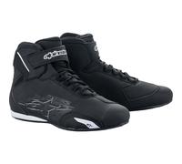 Alpinestars Sektor Motorcycle Motorbike Riding Shoes Black / White