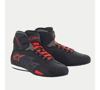 Alpinestars Sektor Motorcycle Motorbike Shoe Black Bright Red