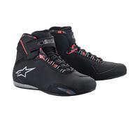 Alpinestars Sektor Motorcycle Waterproof Riding Shoes Black / Dark Grey / Red