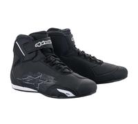 Alpinestars Sektor Motorcycle Riding Shoes (Black/White)