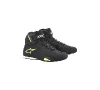 Alpinestars Sektor Motorcycle Shoes, black/neon yellow, size 44