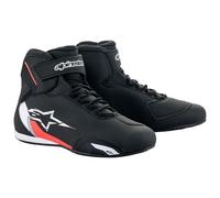 Alpinestars Sektor Motorcycle Shoes, black-white-red, size 39 for Men
