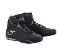 Alpinestars Sektor Motorcycle Waterproof Riding Shoes Black / Dark Grey / Red