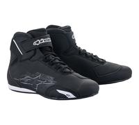 Alpinestars Sektor Riding Motorcycle Motorbike Shoes Black / White