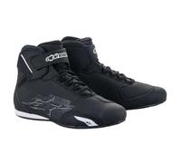 Alpinestars Sektor Short Sporty Motorcycle Riding Paddock Shoe Boots Black White