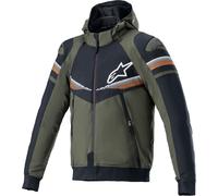 Alpinestars Sektor V2 Motorcycle Hoodie, black-green, size S for Men