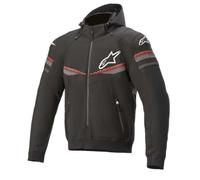 Alpinestars Sektor V2 Motorcycle Hoodie, black-red, size L for Men
