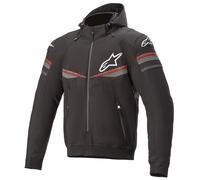Alpinestars Sektor V2 Motorcycle Hoodie, black-red, size L