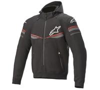 Alpinestars Sektor V2 Motorcycle Hoodie, black-red, size L
