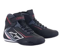 Alpinestars Sektor Waterproof Motorbike Motorcycle Riding Shoes - Black Grey Red