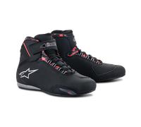 Alpinestars Sektor WP MC Shoes Black/Grey/Red Fluo41 Black,Grey,Red Fluo