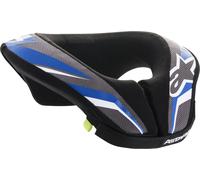 Alpinestars Sequence Youth Motocross Neck Guard, black-blue, size S M