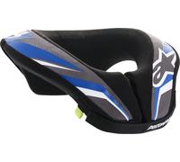 Alpinestars Sequence Youth Motocross Neck Protection (Black/Blue, S) (6741018-177-S-M)