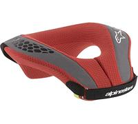 Alpinestars Boy's Sequence Youth Neck Roll, Black Red, Small/Medium