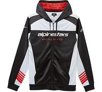 Alpinestars, Sessions Ii Fleece, Hoodie, Black/White, M, Man