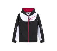 Alpinestars Sessions V3 Zip Hoodie, black-white-red, size XL for Men