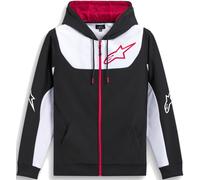 Alpinestars Sessions V3 Zip Hoodie, black/white/red, size L