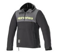 Alpinestars Sherpa Motorcycle Textile Jacket, black/grey/yellow, size L