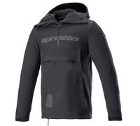 Alpinestars Sherpa Hoodie Motorcycle Urban Softshell Jacket (Black Reflective)