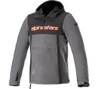 Alpinestars Sherpa Motorcycle Textile Jacket, black/grey/red, size M