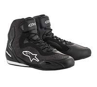 Alpinestars Faster 3 Rideknit Motorcycle Shoes, black, size 43 for Men