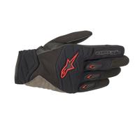 Alpinestars Shore Motorcycle Gloves Black Red