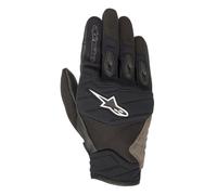 Alpinestars Shore Short Touring Motorcycle Motorbike Gloves Black Red Yellow