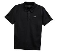 Alpinestars Short Sleeve T-Shirt for Men and Women T-Shirt Round Neck Comfort Regular Fit - Sport Style Black