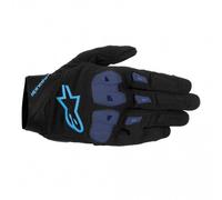 Alpinestars Short Sports Gloves - Men's SP X 1 - Black/Blithe Blue
