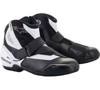 Alpinestars SM-1 R V2 Vented Motorcycle Shoes, black-white, size 47 for Men