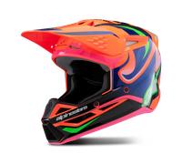 ALPINESTARS ALPINESTARS - Helmet S-M3 Youth Deegan Orange Fluo / Purple / Pink Fluo 2025 M
