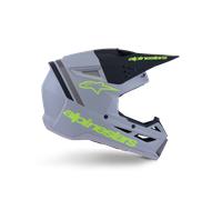 Alpinestars S-m3 Radium Ece22.06 Off-road Helmet Grey S