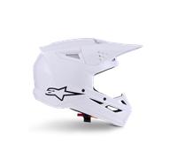 Alpinestars SM3 Solid Helmet ECE06 White Glossy