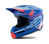 Alpinestars SM3 Wurx ECE06 Youth MX Helmet Blue/Red/White/BlackM Blue,Red,White,Black
