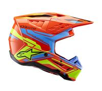 Alpinestars SM5 Action 2 Helmet ECE Orange Fluo Cyan Yellow Fluo G, Size: XS