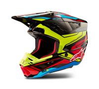 Alpinestars S-M5 Action 2 2024 Motocross Helmet, black-red-yellow, size L