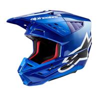 Alpinestars S-m5 Corp Ece22.06 Off-road Helmet Blue 2XL