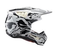 Alpinestars SM5 Mineral Helmet ECE Cool Gray Dark Gray Glossy
