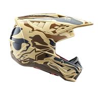 Alpinestars SM5 Mineral Helmet ECE Dark Brown Kangaroo Matt, Size: XL