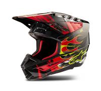 Alpinestars S-M5 Rash Motocross Helmet, grey-silver, size L for Men