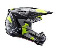 ALPINESTARS ALPINESTARS - Helmet S-M5 Rover 2 Dark Gray / Yellow Fluo Glossy 2024 XL