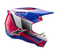 Alpinestars SM5 Sail Helmet ECE White Diva Pink Enamel Blue Gl