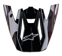 Alpinestars Supertech M5 Motocross Off-Road MX Helmet Peak Black / Grey