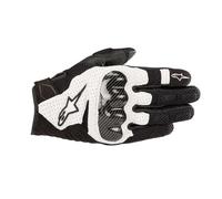 Alpinestars SMX 1 Air V2 Motorcycle Gloves, black-white, size 2XL for Men