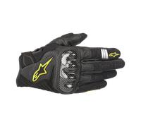 Alpinestars SMX 1 Air V2 Motorcycle Gloves, black/yellow, size S